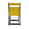 Cadeira De Madeira Dobrável Amarelo - 2