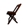 Cadeira De Madeira Dobravel - Imbuia - 2