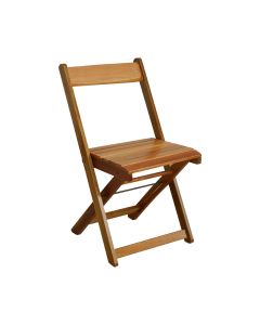 Cadeira de Madeira Dobrável - Natural
