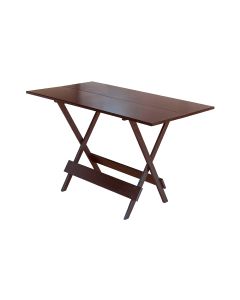 Mesa para Açaí Dobrável de Madeira 1,20x70 - Imbuia